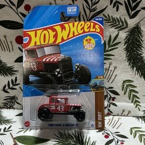 Hot Wheels Red Ford Model A Custom '31 Toy Car